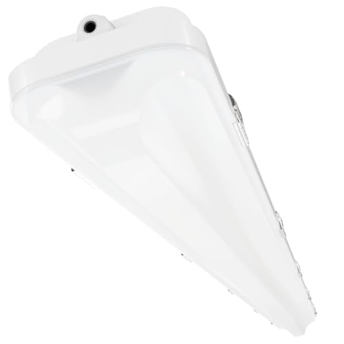 4FT LED Vapor Tight Light 60W 7800LM 5000K IP65 Waterproof Shop Lights - size: 1Pack