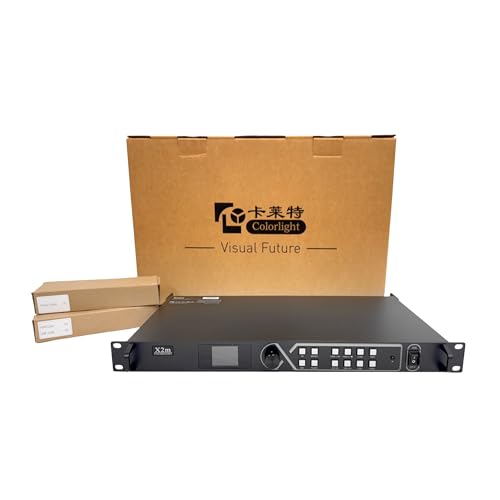 X2m LED Video Wall Controller | Enhanced Version of X1 & X2 | Compact Video Processor for LED Display Screen | 1.3MP Loading for Video Wall Panel, Live Events, LED Signage, & Conference