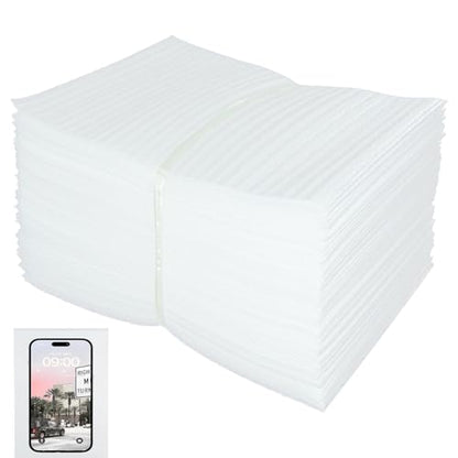 XHmax 50PCS 6x8Inch Cushioning Foam Pouche for Moving and Storing - size: 50PCS-6X8IN(1T)