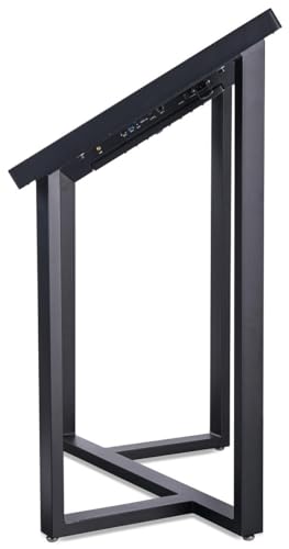 Displays2go 43" Touch Screen Digital Kiosk, Black