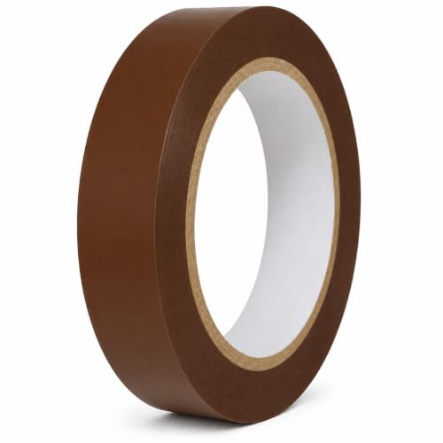 GGR Supplies CVT-536 Brown Vinyl Floor Marking Tape, 1 x 36 Yards - color: Brown, size: 1 in. x 36 yds.