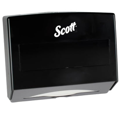 Scott Professional Scottfold Folded Paper Towel Dispenser, Black (09215)