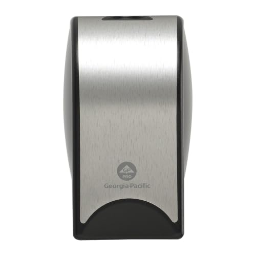 Georgia-Pacific ActiveAire Powered Whole-Room Air Freshener Dispenser by GP PRO (Georgia-Pacific), Stainless Steel, 53258A, 4.090" W x 3.610" D x 6.820" H - color: Stainless