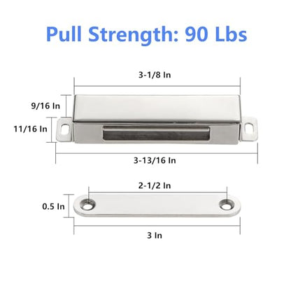 330 LBS Pivot Hinge Set with Magnetic Door Catch for Large & Heavy Wood Doors – HBL’ Hidden Pivot Door Hardware for Bookshelves, Built-in Ball Bearings for Smooth & Quiet Operation. - style: Pivot Hinge 330 Lbs + Magnetic Door Catch