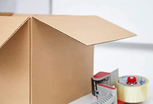 Secure Seal - 10x10x12 Pack of 50 Corrugated Cardboard Packing Shipping Mailing Moving Carton Boxes