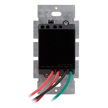 Maxxima LED Dimmer Electrical Light Switch, Black, 3-Way/Single Pole Use - color: Black