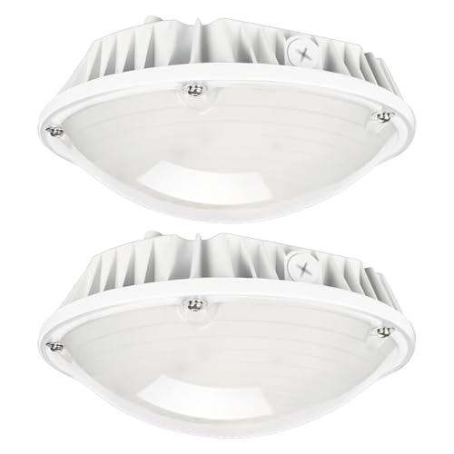 OSTEK LED Garage Ceiling Light 30W/40W/60W Carport Canopy Lighting Fixture - size: 2 PACK