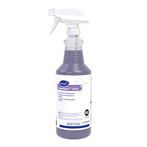Diversey Speedball Power Cleaner & Degreaser, RTU Spray, 32 oz, 12 Pack - size: 32 Fl Oz (Pack of 12)