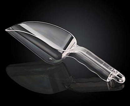 New Star Foodservice Polycarbonate Plastic Utility Ice Scoop, Clear, 12 oz - color: Clear, size: 12 oz.
