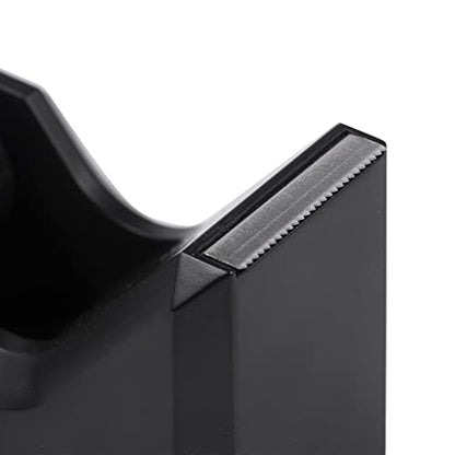 JAM PAPER Colorful Desk Tape Dispensers - Black - Sold Individually - color: Black, size: Pack of 1