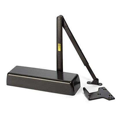 Dynasty Hardware Heavy Duty Hydraulic Door Closer, Adjustable Size 1-6, Commercial Grade, 8500 & 4401 Series, Meets ADA, Sprayed Aluminum & Duronotic Finish