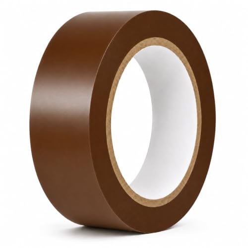 GGR Supplies CVT-536 Brown Vinyl Floor Marking Tape, 1.5 x 36 Yards - color: Brown, size: 1.5 in. x 36 yds.