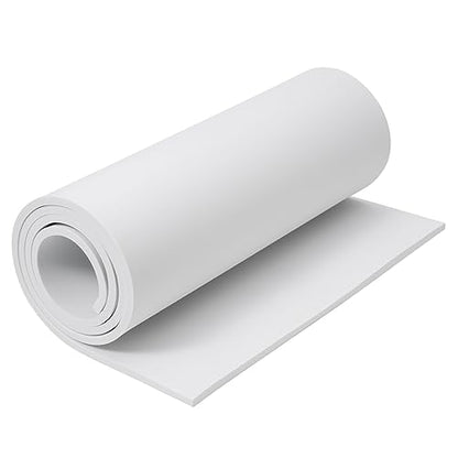 8mm EVA Foam Sheets Rolls for Crafts White Cosplay Foam 16x59in - color: 16×59in White, size: 8mm-Thick