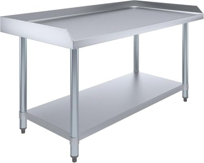 48" x 24" Stainless Steel Equipment Stand, 24" Tall - size: 48"x24"
