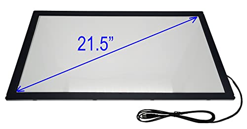 Chengying 21.5 inch (16:9) Infrared Multi-Touch Overlay - IR Touch Frame - 21.5" Infrared Touch Panel - USB Interface - with Protective Glass - size: 21.5 inch