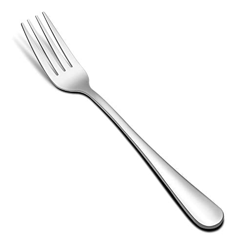 Hiware 12-piece Stainless Steel Salad Forks Dessert Forks Set, Dishwasher Safe, 6.7 Inches - size: 12-Piece (6.7 Inches)