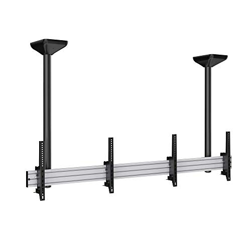 Mount-It! Digital Signage Ceiling Mount for Two Screens - size: 42.5" Height, style: Dual