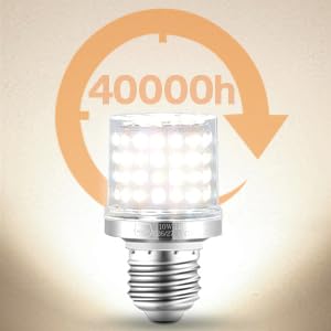 4Pack 900Lumen E26/E27 3 Way LED Bulb, 10W 3 Light Mode Dimmable - color: Warm Light