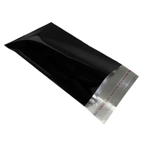 PABCK 100 Pcs Black Metallic Envelopes Cards Packaging 3.54x5.12+1.18 inch - size: 3.54x5.12+1.18 inch