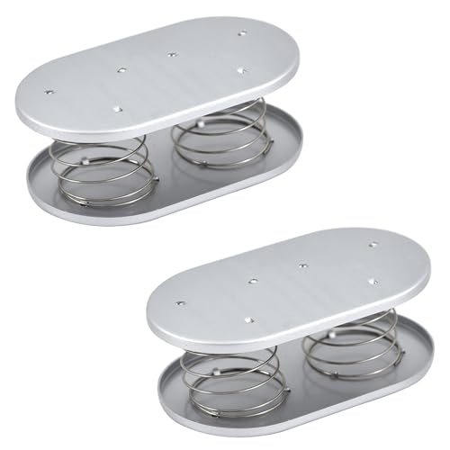 2 Pcs Tissue Box Lifter Springs Holder，Aluminum Alloy Spring Support
