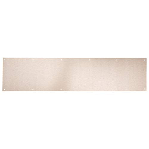 National Hardware N270-316 Kickplate in Satin Nickel, 8" x 34" - color: Satin Nickel, size: 8" x 34"