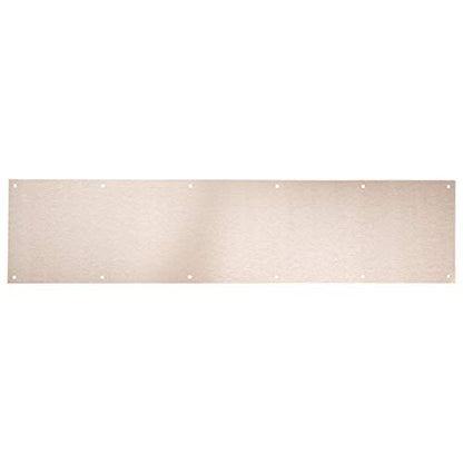 National Hardware N270-316 Kickplate in Satin Nickel, 8" x 34" - color: Satin Nickel, size: 8" x 34"