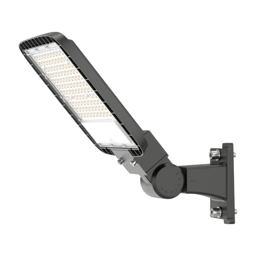 150W Led Parking Lot Light: 18000LM, 110V/120V 5000K, Arm Mount - size: 150W