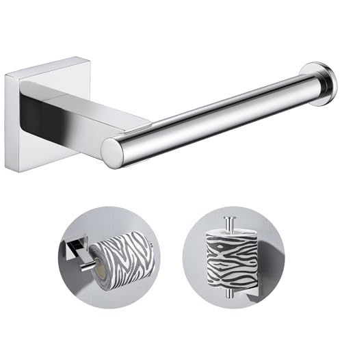 Suyar Polished Chrome Toilet Paper Holder, Bathroom Tissue Roll Holder - color: Polished Chrome