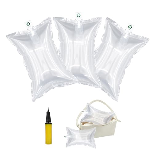 Air Bags for Packing,Inflatable Air Pillows for Shipping with Pump,Package Fillers to Keep Shape,Reseller Supplies to Packing Peanuts Purse Stuffers (7.87 × 9.84 in/50pcs) - size: 7.87 × 9.84 in/50pcs