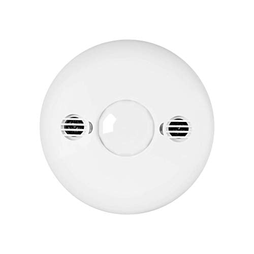 ENERLITES Ultrasonic and PIR Dual Technology Ceiling Sensor, MDC-50V-W - size: Ultrasonic and PIR Sensor