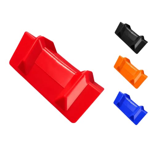 Edge Protectors Flatbed – Corner Protectors for Cargo Loads with Ratchet Strap Channel, Heavy Duty Plastic V Boards, Cargo Load Guard Made in USA (24 Pack, Red, 4" x 11" x 4") - color: Red, size: 4" x 11" x 4"