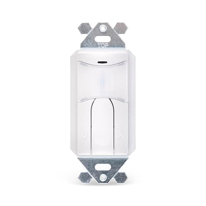 Occupancy Motion Sensor in-Wall Switch with 0-10V Dimming, SWX-101-D-WH, PIR Detection, Partial On, 120/277V, 800W/1200W, 1-Pole, No Neutral Required, White, Made in USA - style: Partial On