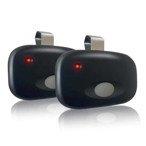 Garage Door Opener Remote for Linear MegaCode MCT-11 DNT00090,Compatible with LD033, LD050, LS050 Linear Garage Door Opener with Visor Clip,2 Pack - style: MCT-11-2Pcs