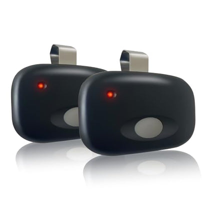 Garage Door Opener Remote for Linear MegaCode MCT-11 DNT00090,Compatible with LD033, LD050, LS050 Linear Garage Door Opener with Visor Clip,2 Pack - style: MCT-11-2Pcs