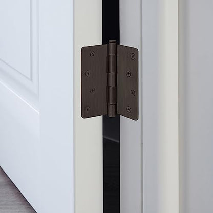 Design House Interior Door Hinge, 4", Oil Rubbed Bronze - color: Oil Rubbed Bronze