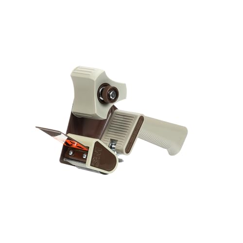 3M Scotch Box Sealing Tape Hand Dispenser H180 for 2" Tape, Gray