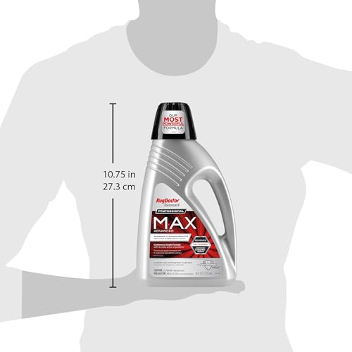 Rug Doctor by BISSELL Max Advanced Commercial Carpet Cleaner Solution 48 oz - size: 48 Fl Oz (Pack of 1)