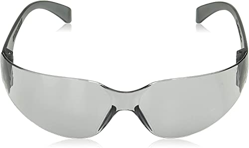 BISON LIFE Gray Safety Glasses for Men & Women, Bulk, ANSI Z87.1, 12 Pack - color: Gray/Gray