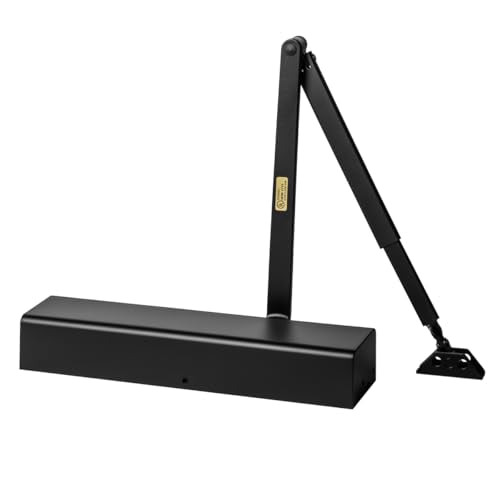 Dynasty 8500 Series Door Closer, Black, Spring 1-6, ADA - style: Black