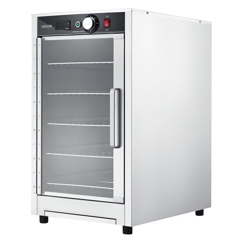 VEVOR Commercial Electric Food Warmer 5 Tier Transparent Single-Door - size: 5 Tier