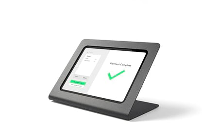 Anti-Theft iPad Kiosk Stand for Desk | Secure Metal Tablet Holder for Business POS & Retail | iPad POS Stand Compatible with 10th Gen. (2022) & 11th Gen. A16 (2025) | Black - size: iPad 10th & 11th Gen (A16) - 10.9"