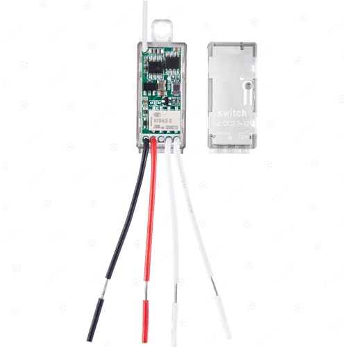 12V Wireless Switch,Dry Contact Remote Switch,with 2A Relay. - size: Dry Contact 12V 2A Remote Switch
