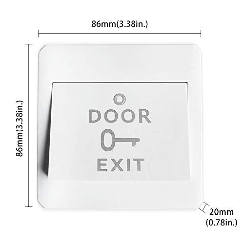 Olideauto Double Door Opener Swing Open Automatically,Electric Double Door Operator for Residential and Commercial Door,Dual Swing Doors Auto Open Simultaneously by 1PCS Hardwired Exit Button