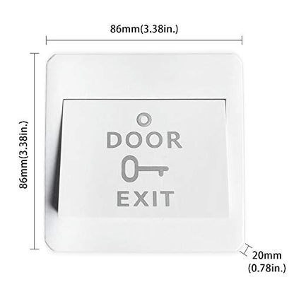 Olideauto Double Door Opener Swing Open Automatically,Electric Double Door Operator for Residential and Commercial Door,Dual Swing Doors Auto Open Simultaneously by 1PCS Hardwired Exit Button