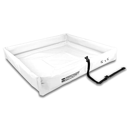 Folding Duck Ponds (White, 4' x 4') - color: White, size: 4' x 4'