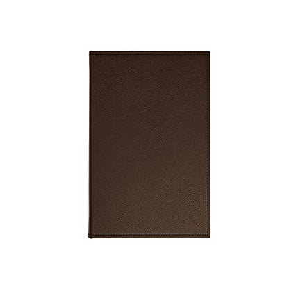 Menu Covers Made of Premium Faux Leather (10-Pack) - 8.5" X 14" (Brown, 2 Views) - color: Brown, size: 2 Views