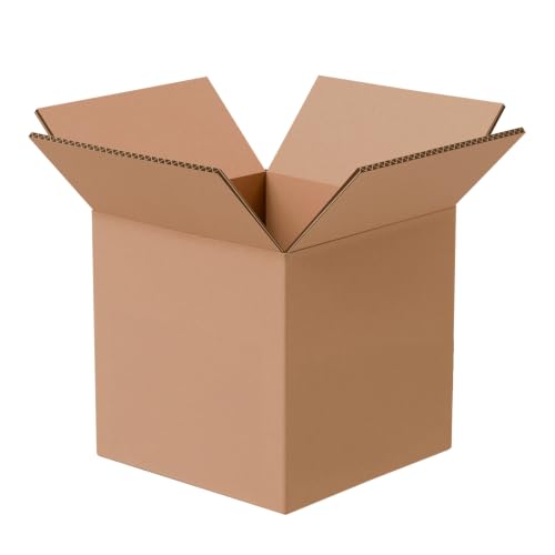 The Boxery 5"x5"x5" Corrugated Cardboard Boxes 25-Pack - size: 5 x 5 x 5"