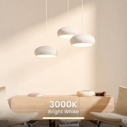 Feit Electric Enchance A19 LED Light Bulbs, 8.8W (60W Equivalent), 3000K Bright White, Dimmable, 90+ CRI, E26 Base, 17,000-Hour Lifetime, Residential or Commercial Bulb, A1960/930CA/FIL/4, 4-Pack