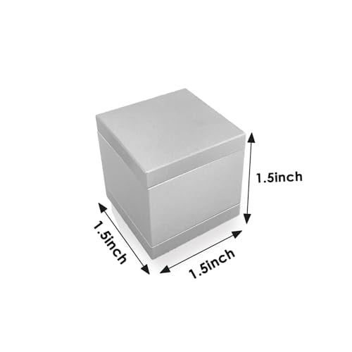 Pre Press Mold Made of Food Grade Anodized 6061 Aluminum (Silver, 1.5x1.5 inch) - size: 1.5x1.5 inch