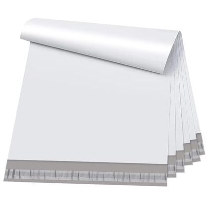Metronic Large Poly Mailers 19x24 50 Pack, White Self Seal Shipping Bags - color: White, size: 19x24 50PC